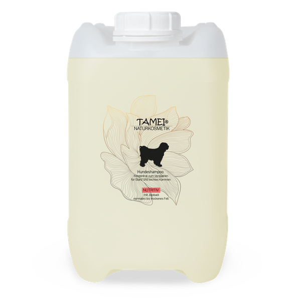 Tamei Bio Shampoo Nutritiv für Langhaar, Locken und Kurzhaar, mit blumig frischem Duft 5L